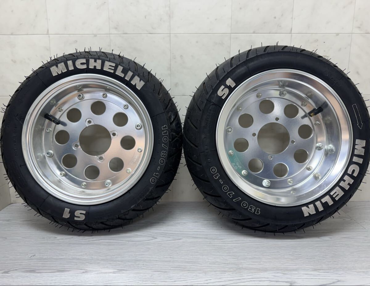 中古】10インチ タイヤ 110/80-10 DURO デューロ モンキー ゴリラ