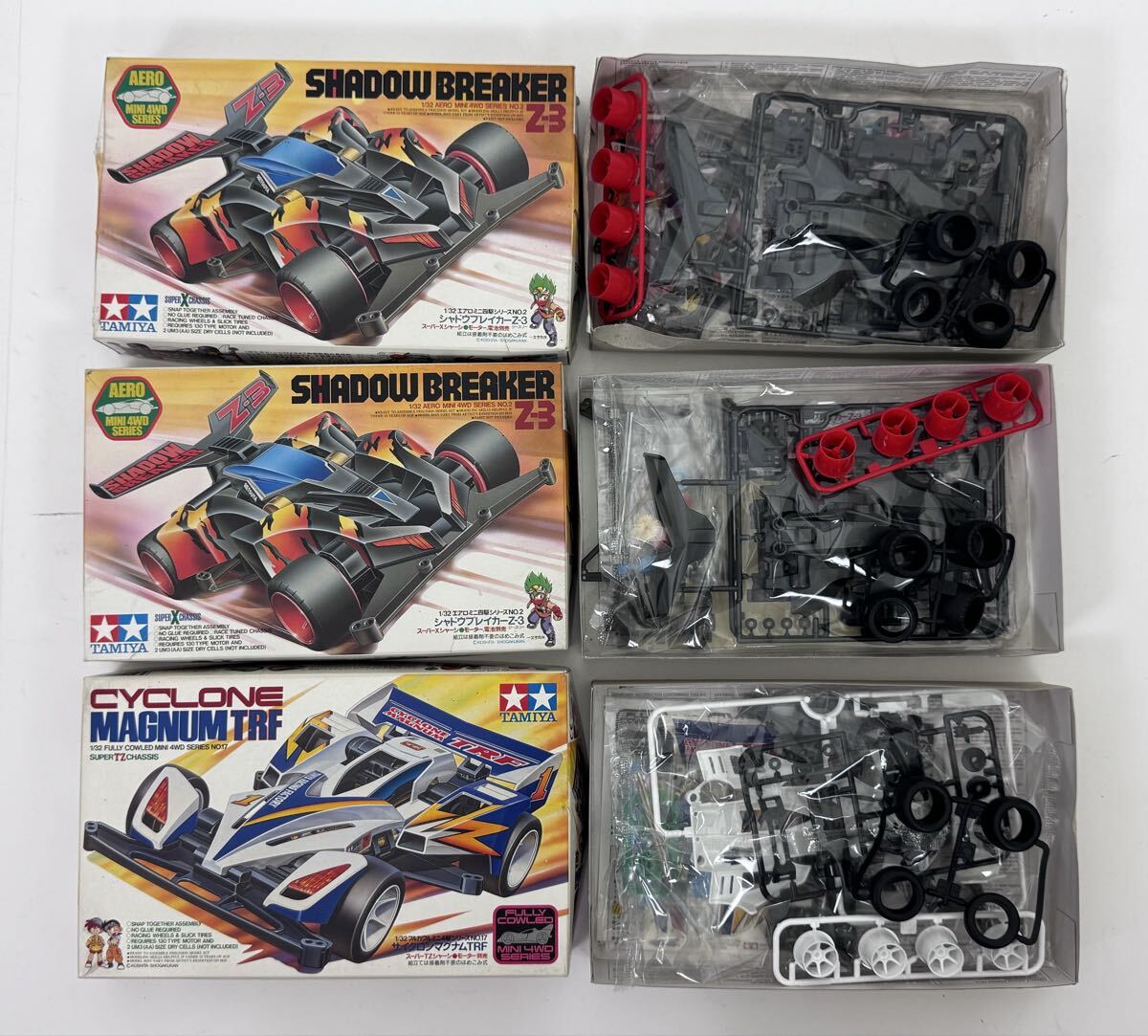 新品】パチ四駆 ミニ四駆 サイクロンマグナム TRFビクトリーズ仕様