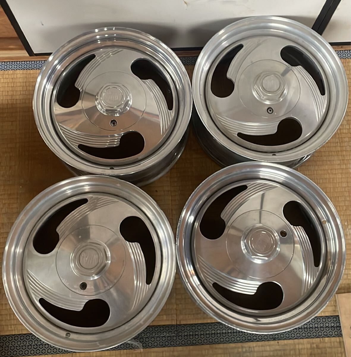 BOYDS ボイド ビレットホイール 7J 16in +38 4H PCD100/114.3 4本set