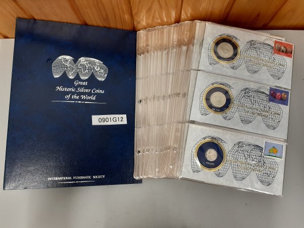 中古】貴重 フランクリン・ミント社 great historic silver coins of