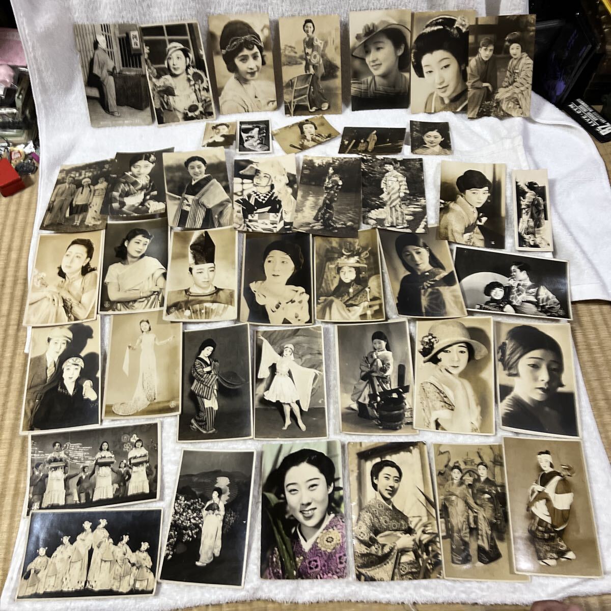 戦前絵葉書☆宝塚少女歌劇「〔裸山の一夜〕住野さへ子(修女)」1枚の