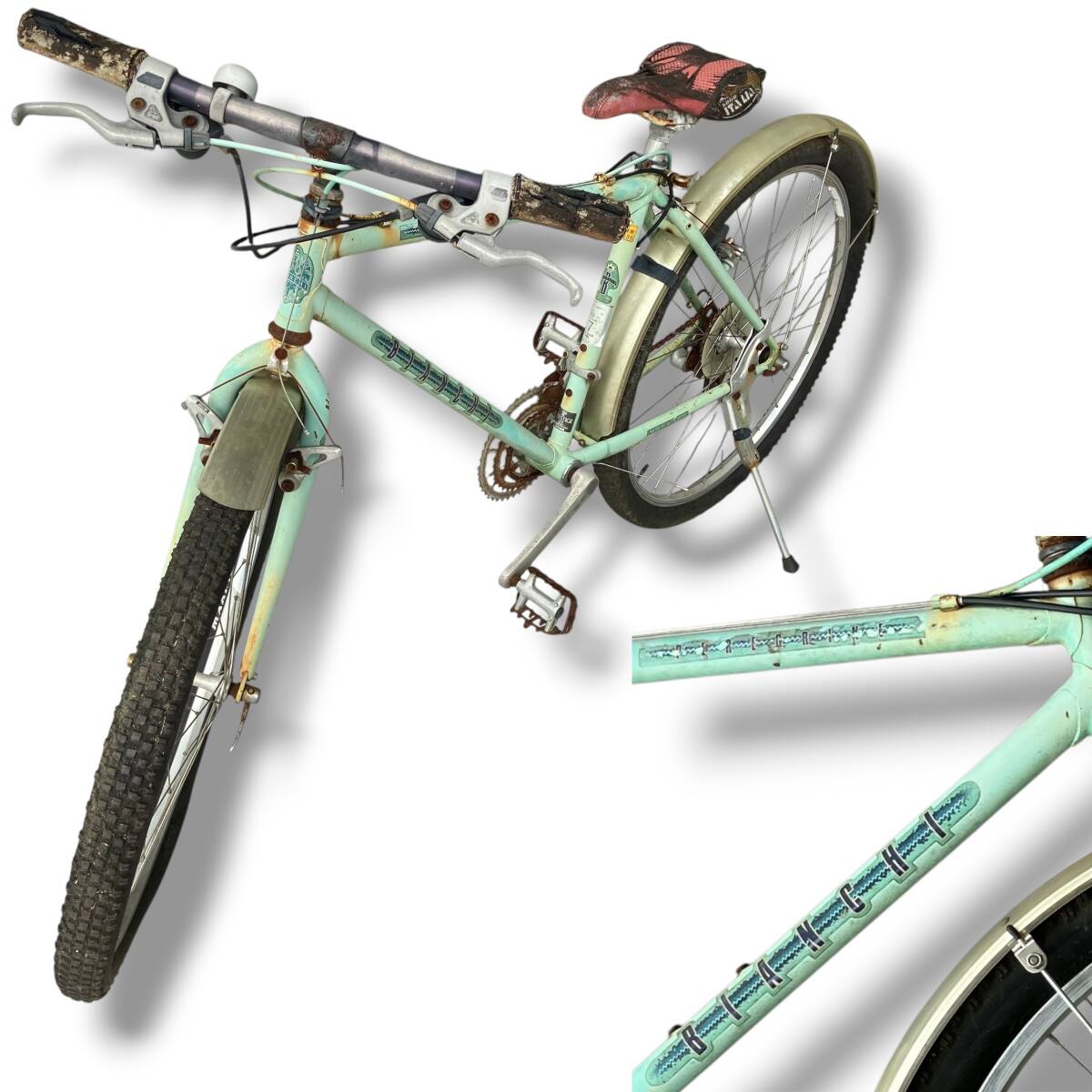 中古 マウンテンバイク/オールドMTB ビンテージ 自転車☆Bianchi