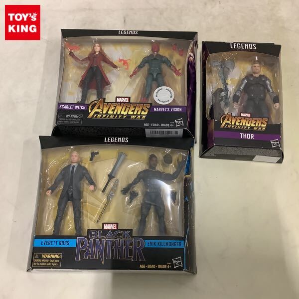 新品】ホットトイズ 1/6 ブラックパンサー エリック・キルモンガーの