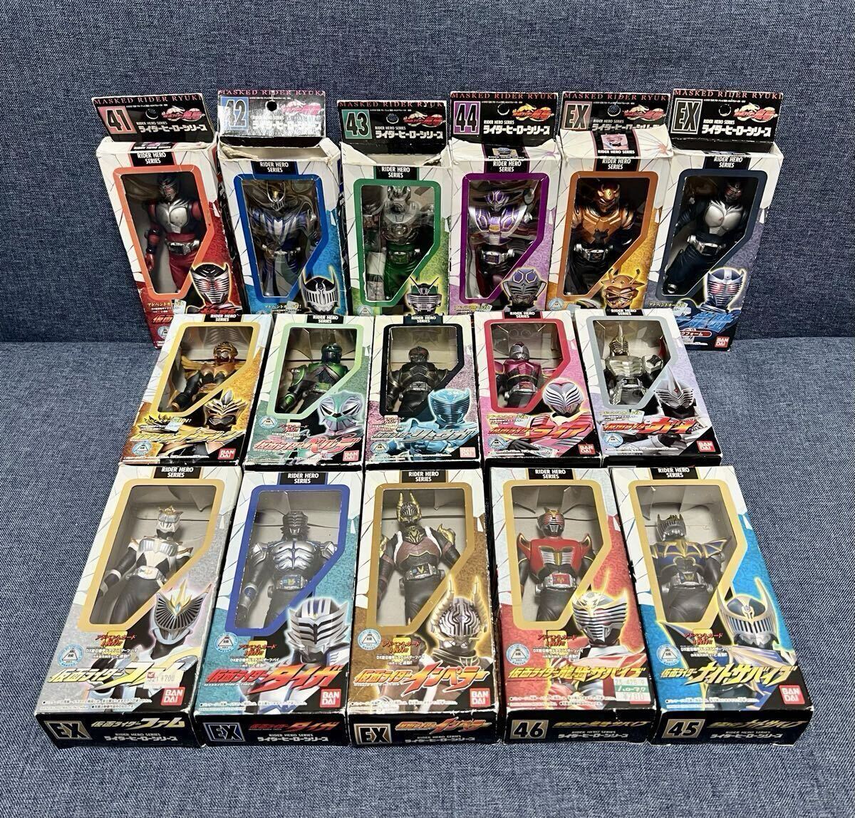 仮面ライダー ソフビ人形35体 ライダーヒーローシリーズ.怪人.昭和