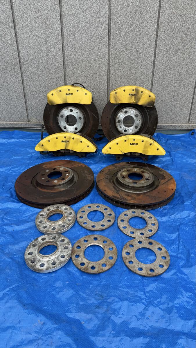 新品】高品質 BMW M 汎用 ブレーキ キャリパーカバー ブルー/青 L/M