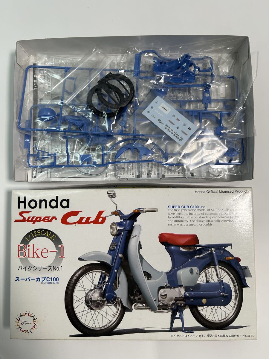 新品】フジミ製 1/12 HONDA スーパーカブ C100 1958年式モデル