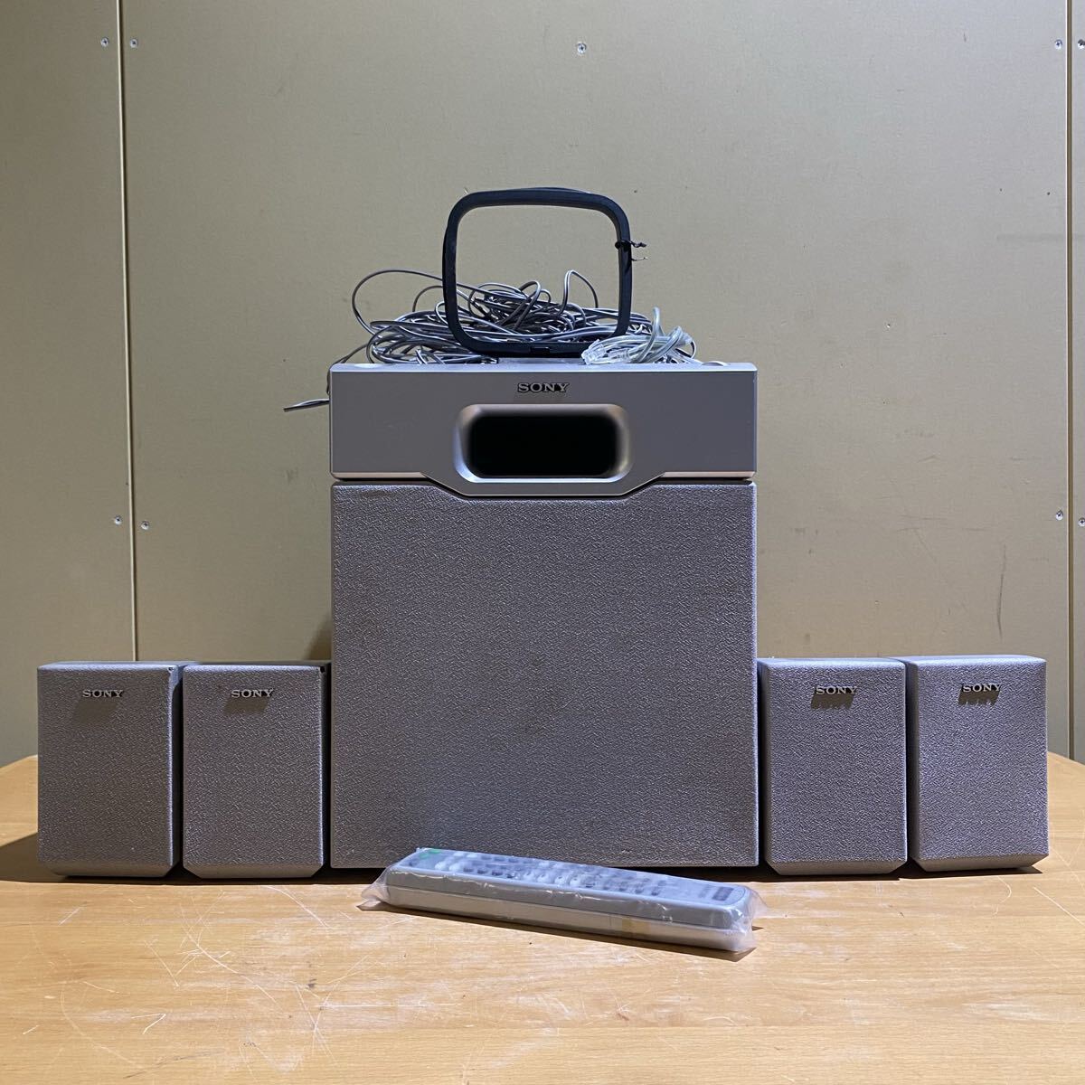 ☆SONY STR-K800W 5.1ch ホームシアターシステム (SS-WMSP600 SA-TS22W
