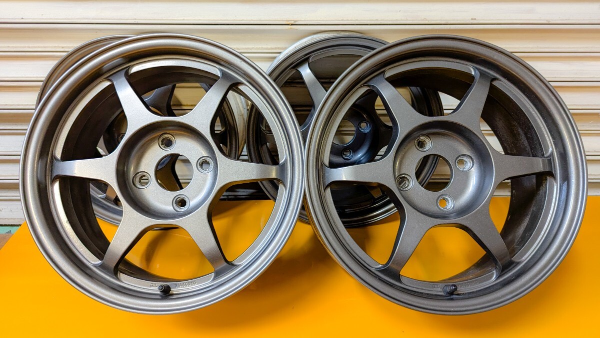 希少 軽サイズ バーディークラブ P1レーシング 15×5J ET＋45 PCD100 4