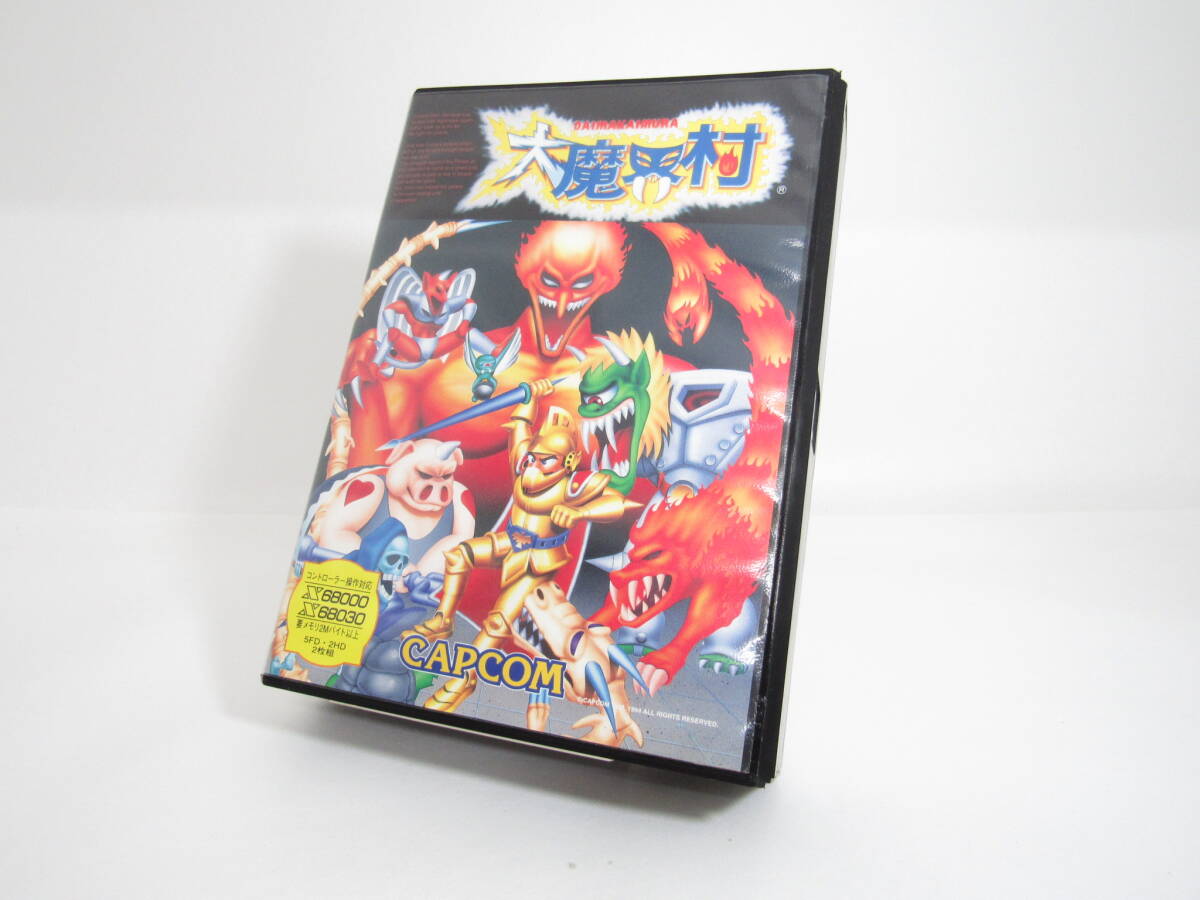 希少　店頭用　大魔界村　カプコン　販促ポスター 大魔界村」X68000版ゲームポスター カプコンの落札情報詳細 - Yahoo