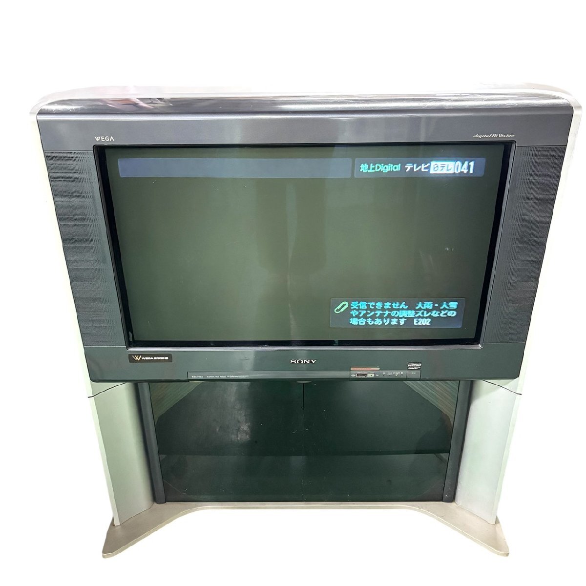 □1923□SHARP シャープ ブラウン管テレビ 20C-GM3 昭和レトロ