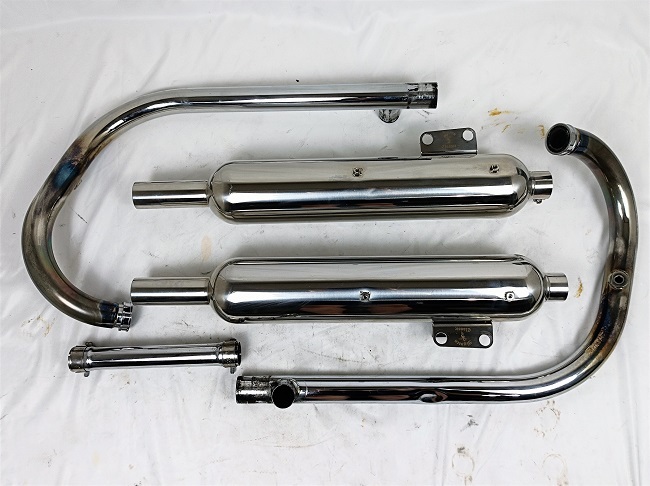 中古】交換用に!シャドウ400カスタムNC45クラシックNC44純正マフラーの