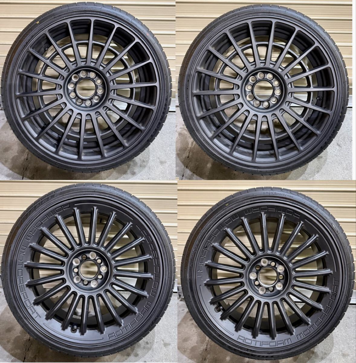 ロティフォーム Rotiform BLQ ホイール4本セット 19インチ×8.5J PCD112