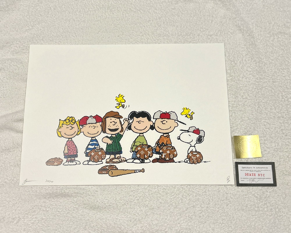 未使用】世界限定100枚 DEATH NYC スヌーピー SNOOPY ルイヴィトン