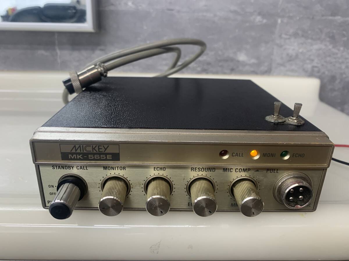 □ (J) MICKEY ミッキー MK-565E エコーチェンバー ＆ マイク