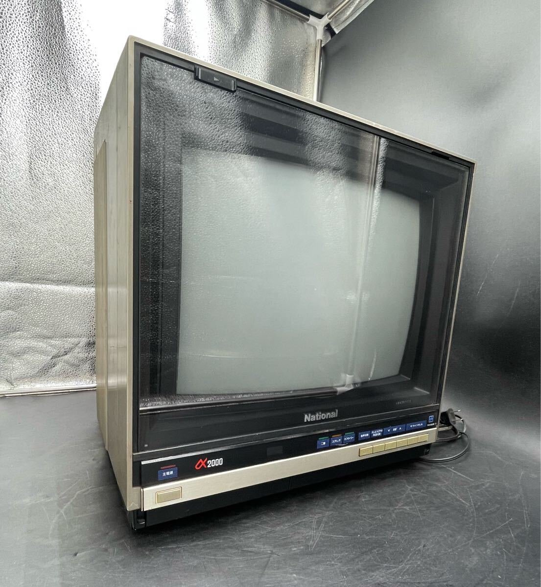 ナショナルカラーテレビ TH-6600F ブラウン管 木製の落札情報詳細