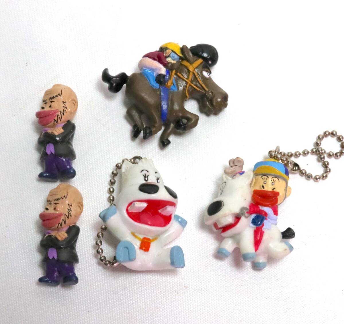 2点セット みどりのマキバオー マキバオー ホース キーチェーン 高さ約