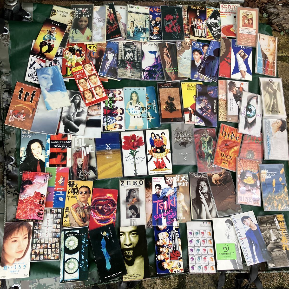 ☆1円～スタート☆【8cmシングルCD 大量!500枚】邦楽中心!! レア
