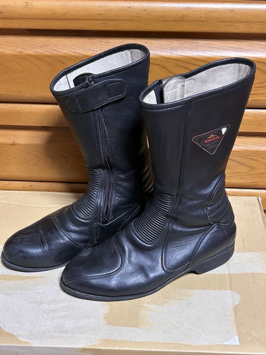 中古】当時物 KUSHITANI クシタニ レザーライディングブーツ 本革