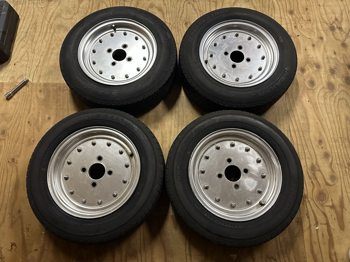 中古】超希少！深リム！SSR スピードスター MK-Ⅰマーク1 12インチ 5.5
