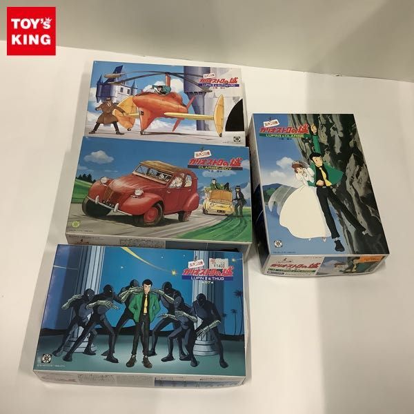 市販品利用】ルパン三世・カリオストロの城・オートジャイロ 完成品の