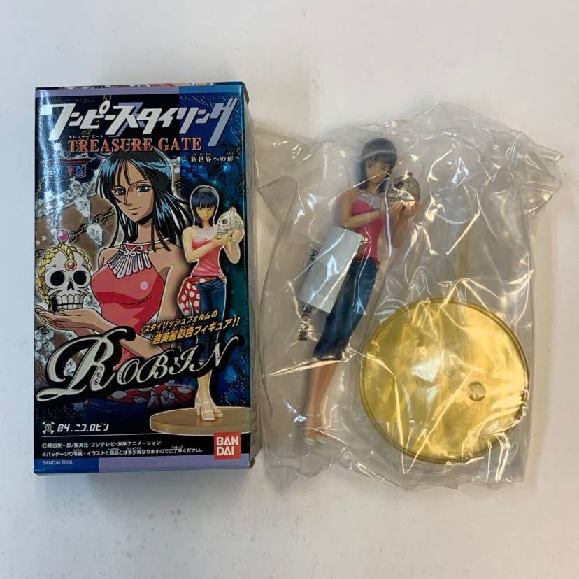 新品 ワンピース スタイリング ニコ ロビン Treasure Gate 新世界への扉 バンダイ フィギュア トレジャー ゲート ノーマル カラー 6c の落札情報詳細 ヤフオク落札価格情報 オークフリー スマートフォン版