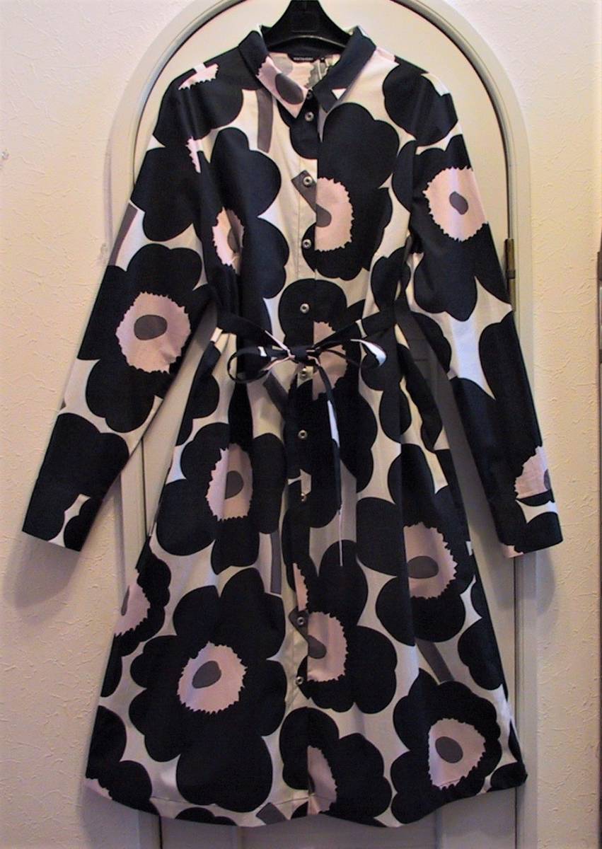 新品 新品 Marimekko マリメッコ Trina 2 Unikko ウニッコ ワンピース コート ネイビーｘピンクｘグレーｘ白 北欧フィンランド タグ付き未使用 の落札情報詳細 ヤフオク落札価格情報 オークフリー スマートフォン版
