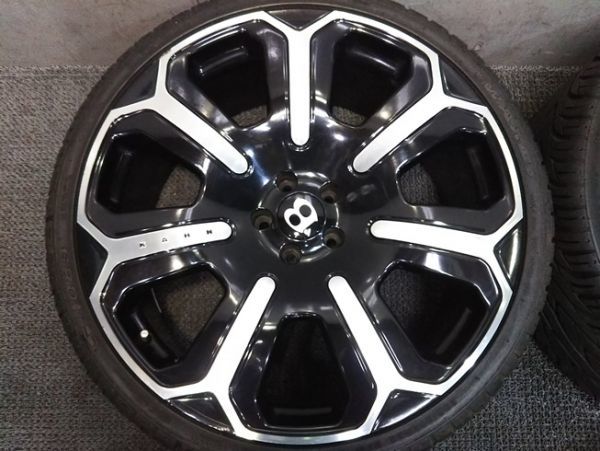 希少 Kahn カーン Dark Mist ダークミスト 22インチホイール 9 5j 32 9 5j 25 5穴 Pcd112 ベントレー フライングスパー等 H12 199 の落札情報詳細 ヤフオク落札価格情報 オークフリー スマートフォン版