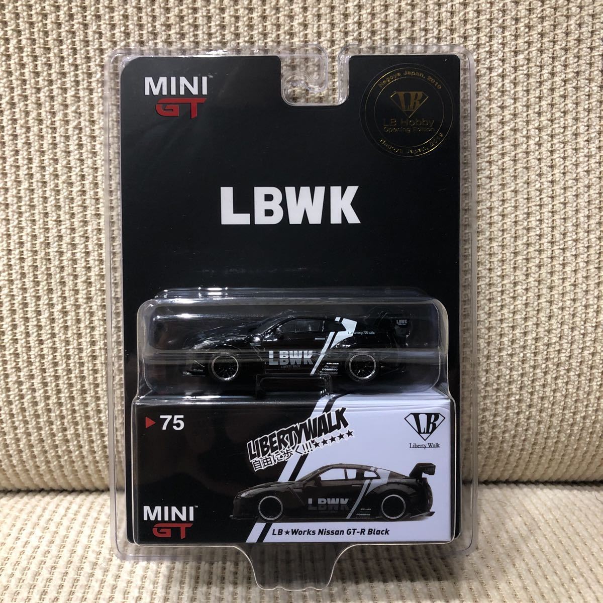 MiNiGT リバティーウォーク GTR LBhobbyオープニング記念