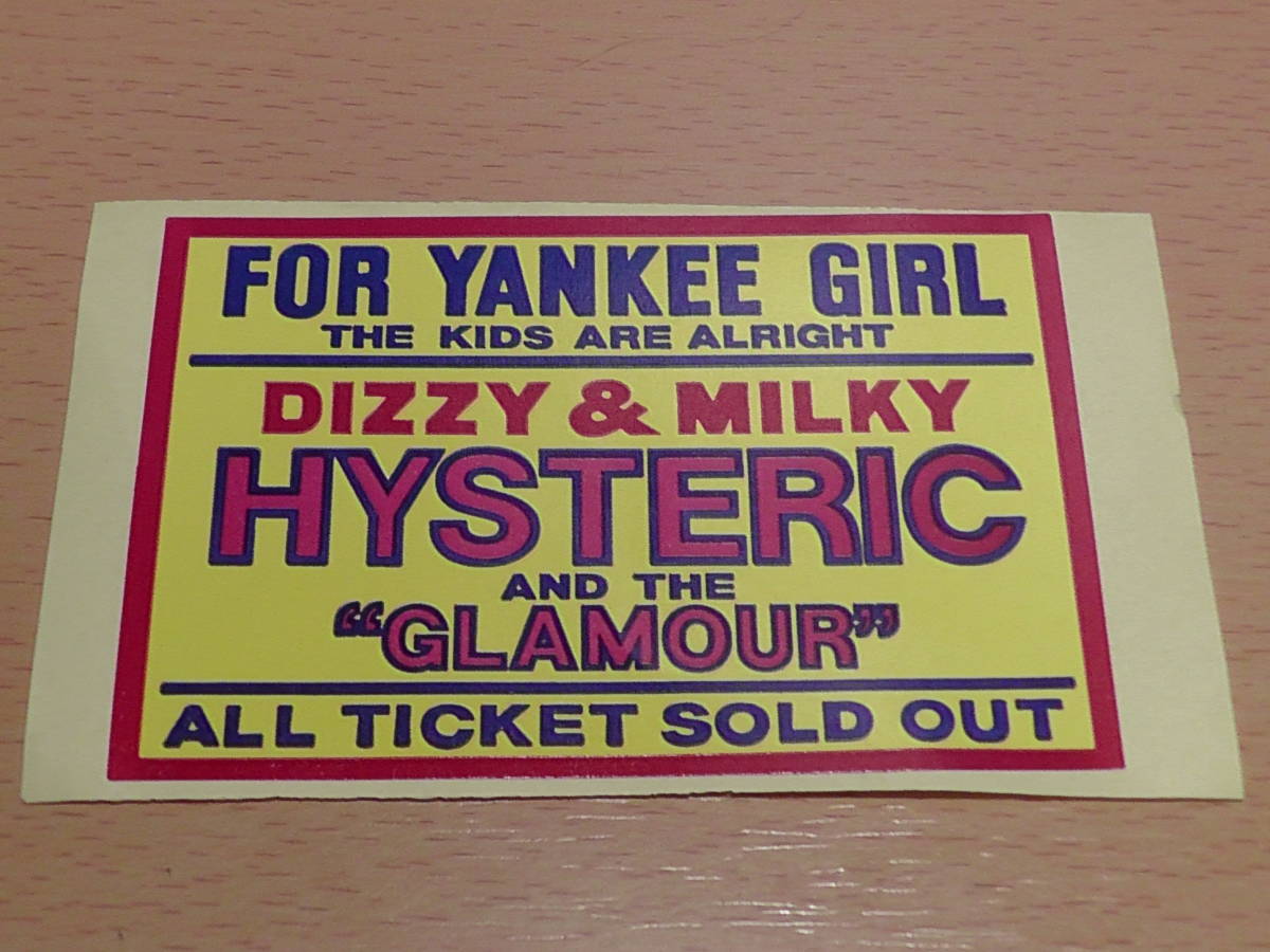 新品 Hysteric Glamour ヒステリックグラマー ステッカー シール の落札情報詳細 ヤフオク落札価格情報 オークフリー スマートフォン版