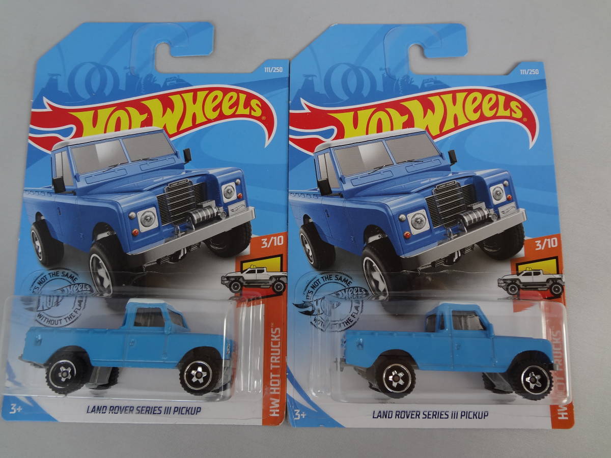 ホットウィール　3×3　6台セット Land RoverとJeepの2種類 ホットウィール 3×3 6台セット Land RoverとJeepの2種類