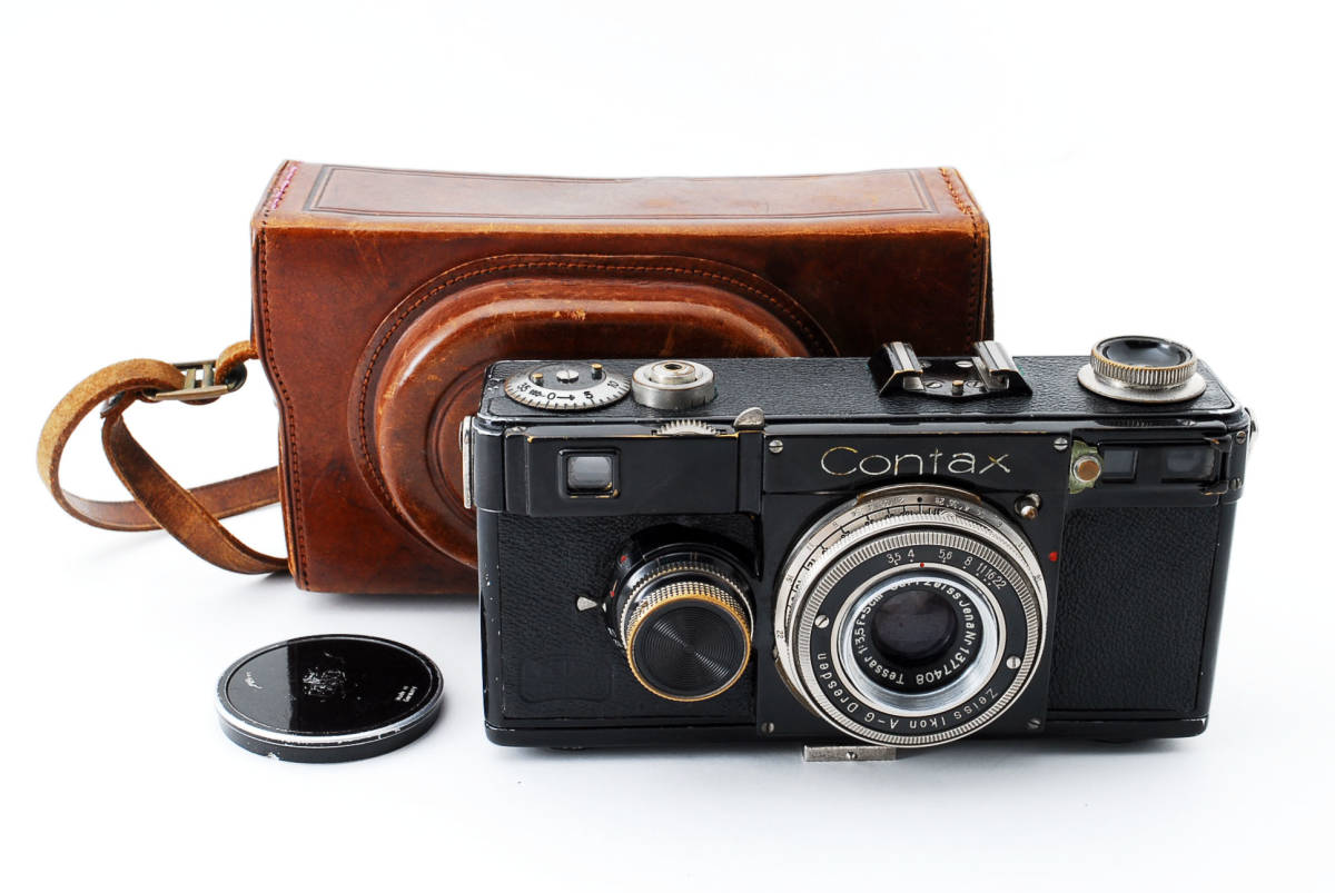 ■CONTAX I型 Tessar 5cmf3.5 ブラックコンタックス □CONTAX I型 Tessar 5cmf3.5 ブラックコンタックス □CONTAX I