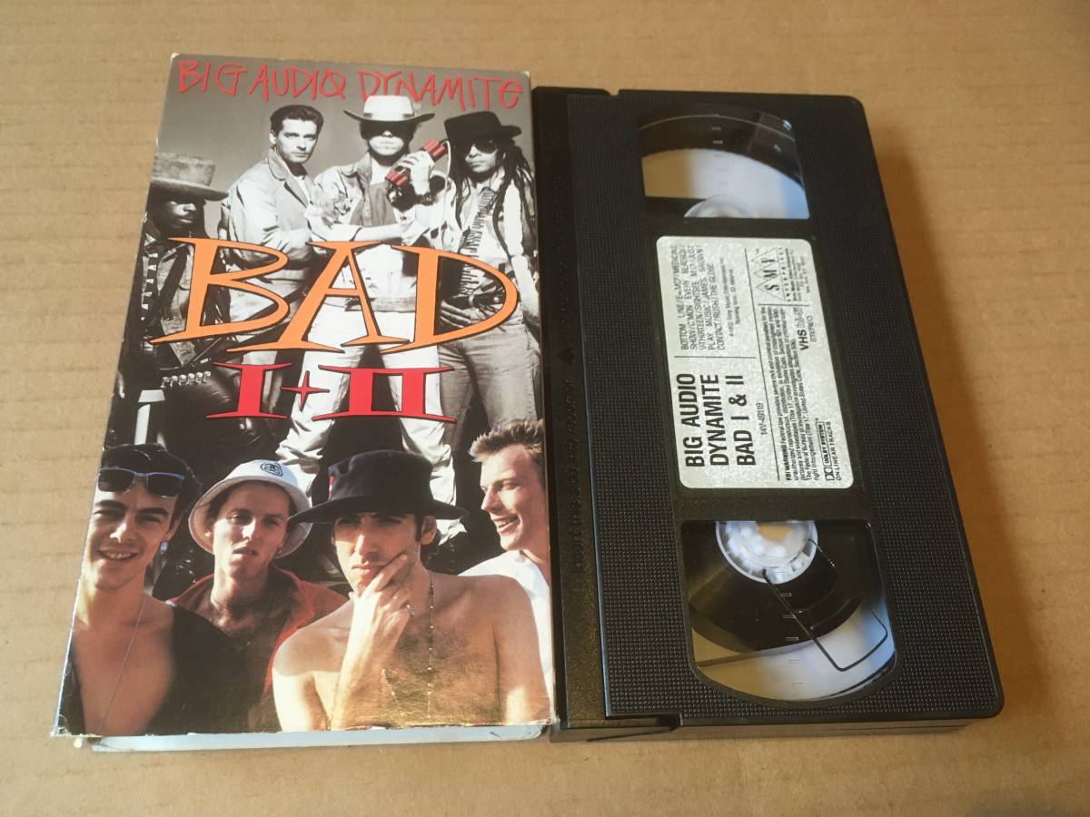 Big Audio Dynamite ビッグ オーディオ ダイナマイト 輸入盤 Vhsビデオ Bad Mick Jones The Clash の落札情報詳細 ヤフオク落札価格情報 オークフリー スマートフォン版