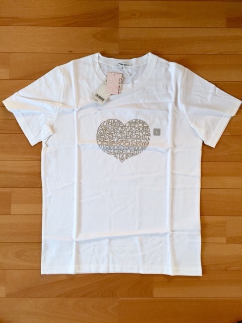 アレキサンダージラード　インターナショナルラブハート　Tシャツ 白 アレキサンダージラードインターナショナルラブハートTシャツ