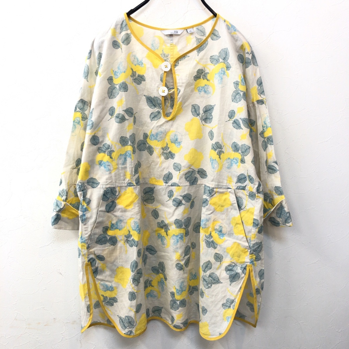 美品 Uu Uniqlo Undercover アンダーカバー スカル コットン チュニック シャツ L コラボ レディース ユニクロ の落札情報詳細 ヤフオク落札価格情報 オークフリー スマートフォン版