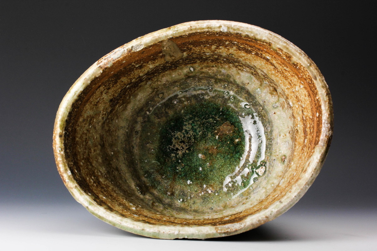 杉本貞光 信楽水指 共箱 寺垣外窯 茶道具 佳香】杉本貞光 寺垣外