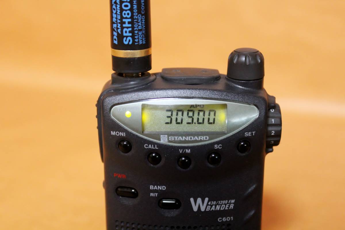 ダブルバンドFMトランシーバーC601 日本マランツ　スタンダード 日本マランツ STANDARD C601 430MHz/1200MHz ダブルバンダー W