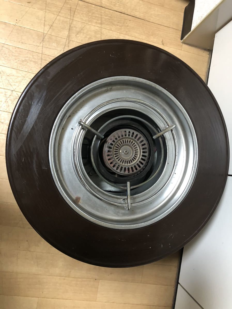 トヨクニ TKC-15U 石油コンロ かまくら 木目調タンク 4L 火鉢型