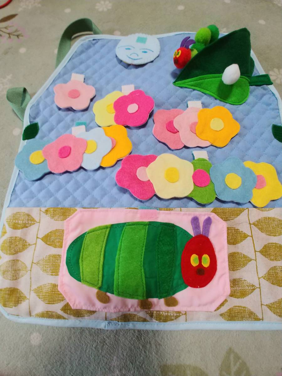 手袋シアター☆はらぺこあおむし☆保育・知育 ・エプロン