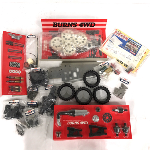 1円 KYOSHO BURNS 4WD 1/8スケール ラジコン バーンズ 京商 未組立品の
