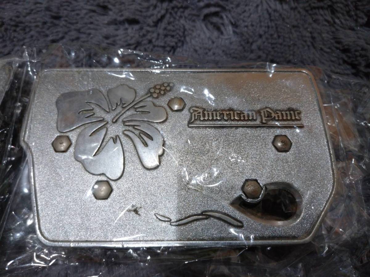 メーカー不明 ハイビスカス アクセル ブレーキ ペダル カバー 中古