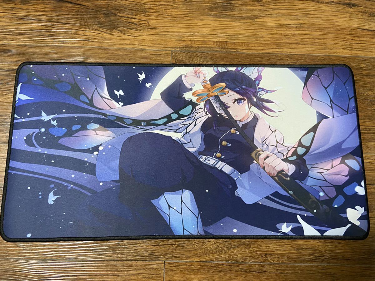 胡蝶しのぶ 鬼滅の刃 水着 デスクマット プレイマット ラバーマット