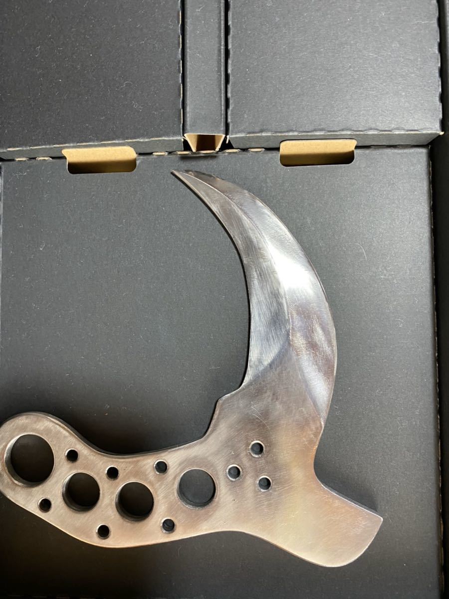 鑑賞用　カランビット　刃無し Amazon | (エイベクト) 刃無し カランビット ナイフ 工学