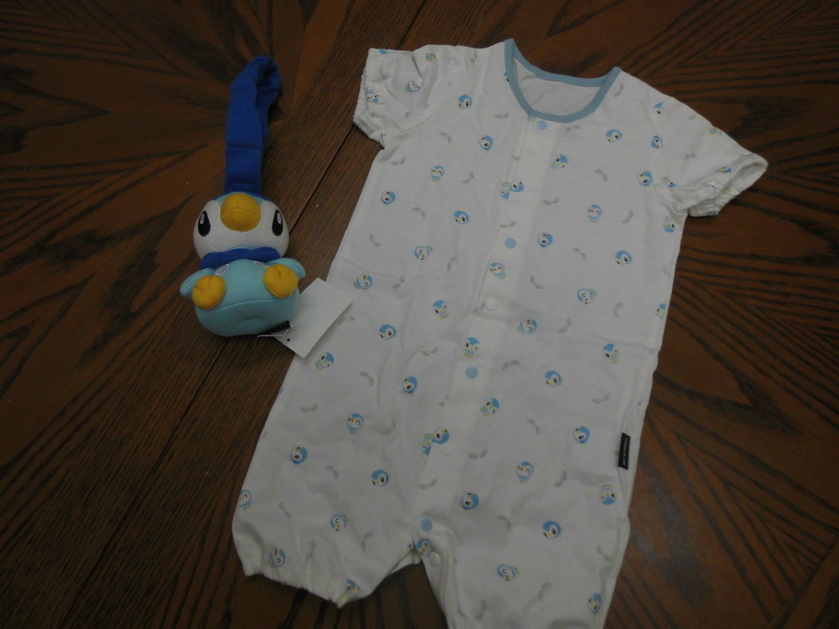 新品 新品 コムサxポケモン 半袖2ウェイオールとガラガラチャーム ポッチャマ の落札情報詳細 ヤフオク落札価格情報 オークフリー スマートフォン版