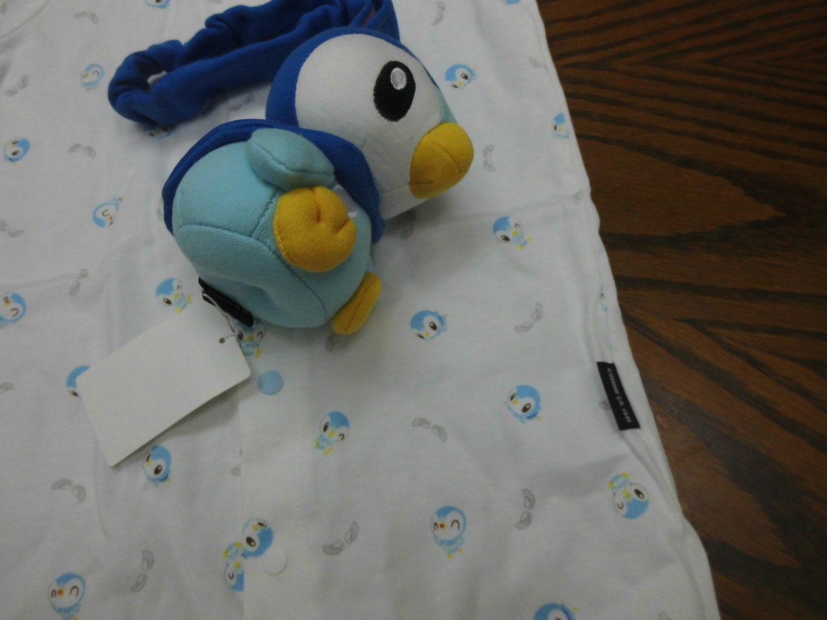 新品 新品 コムサxポケモン 半袖2ウェイオールとガラガラチャーム ポッチャマ の落札情報詳細 ヤフオク落札価格情報 オークフリー スマートフォン版