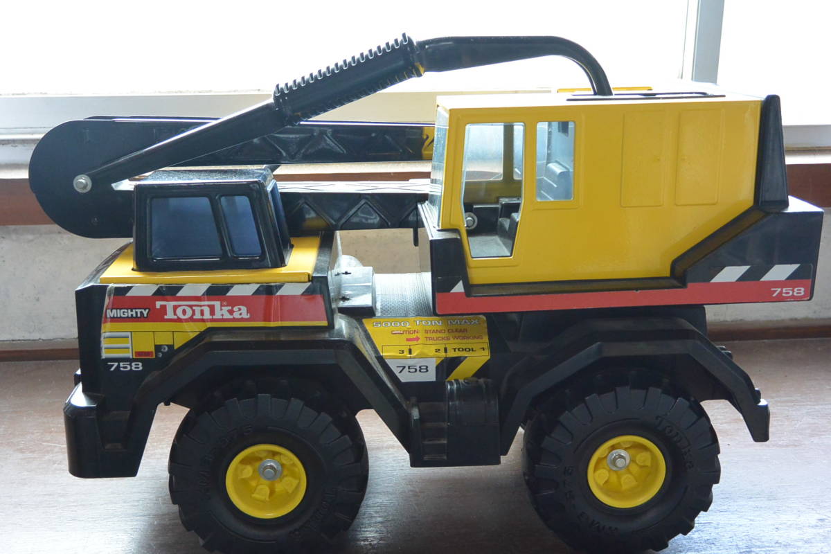 Tonka トンカ クレーン車 中古品 の落札情報詳細 ヤフオク落札価格情報 オークフリー スマートフォン版
