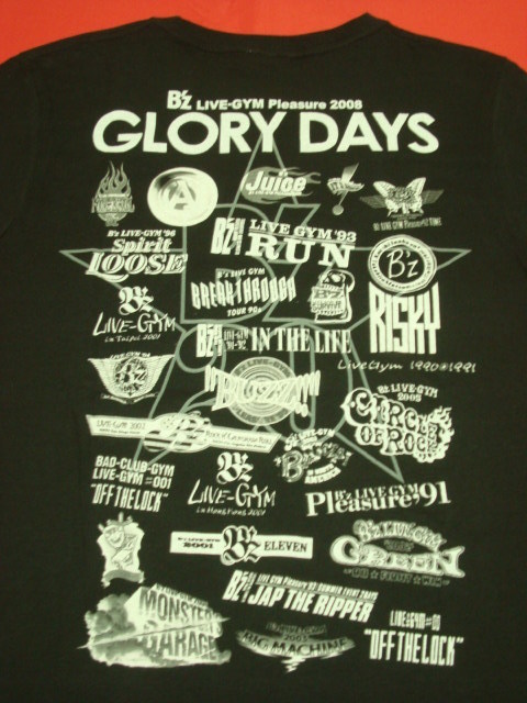 □貴重!未使用品!□B'z LIVE-GYM Pleasure 2008 ～GLORY DAYS