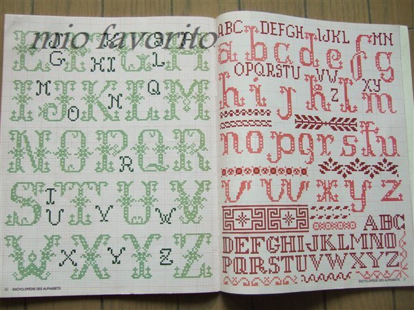 新品 絶版 激レア 洋書 クロスステッチ 図案 チャート アルファベット Encyclopedie Des Alphabets の落札情報詳細 ヤフオク落札価格情報 オークフリー スマートフォン版