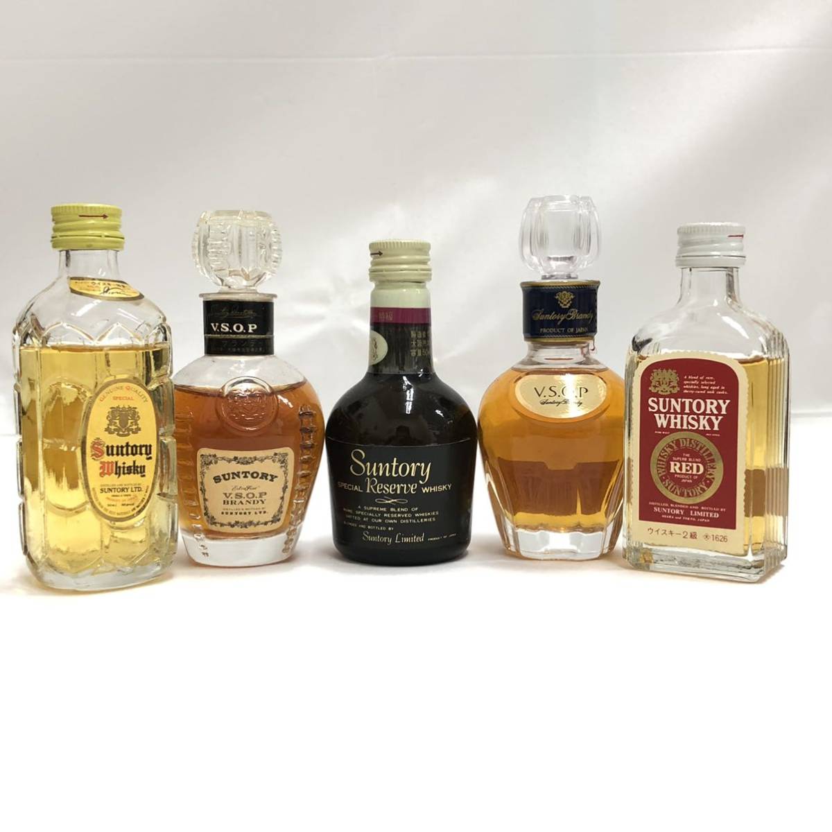 未開栓 ウイスキー ブランデー 9本セット おまけ付 古酒 サントリー