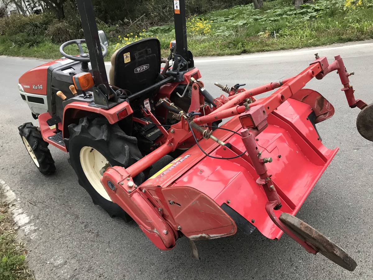 ヤンマー トラクター Ke 14 パワステー 14馬力 安全バー 426時間 4wd 売切 の落札情報詳細 ヤフオク落札価格情報 オークフリー スマートフォン版