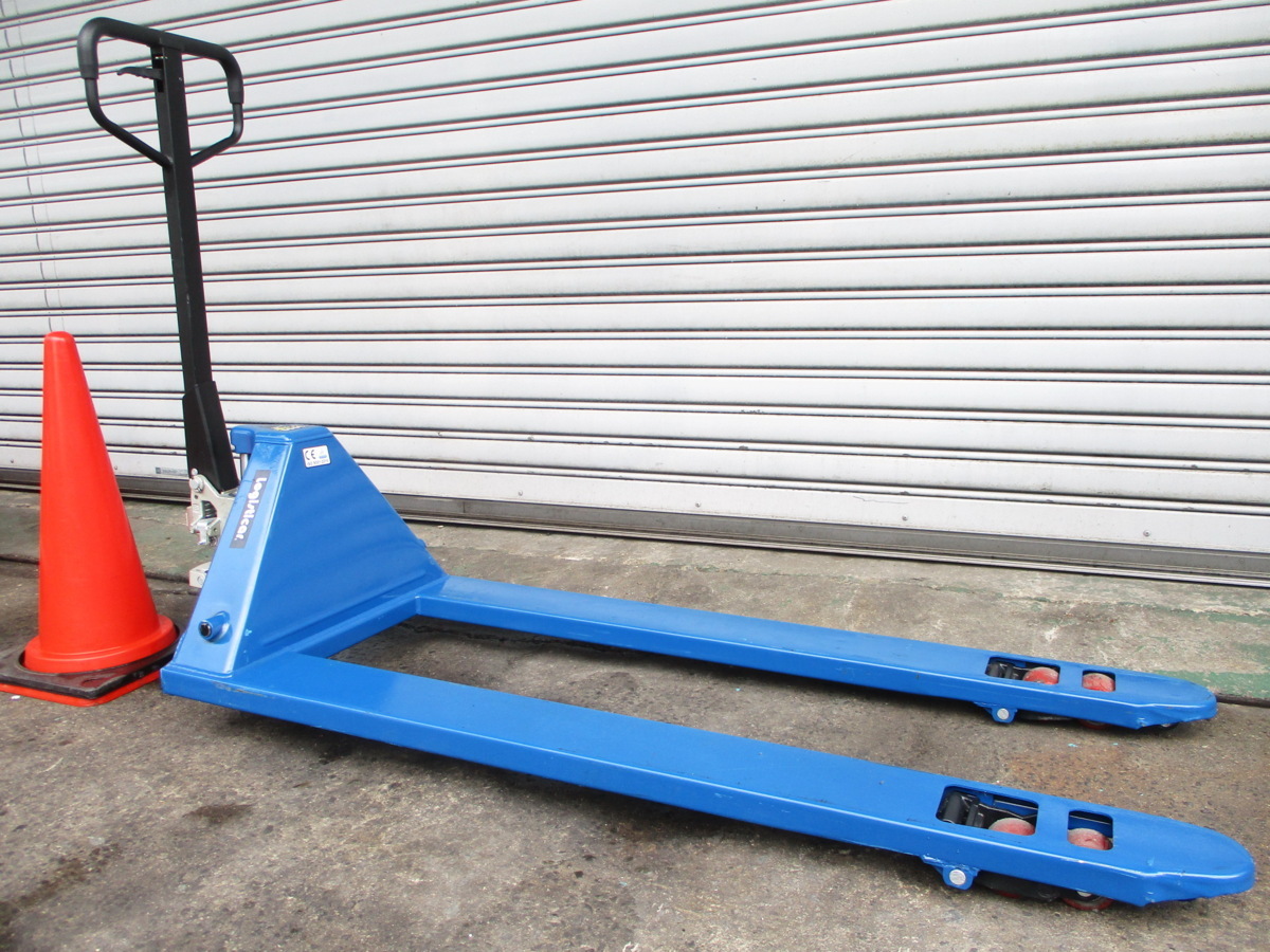 明仲a104 LOGISTICAR 3t長爪ハンドパレット パレットトラック ハンド